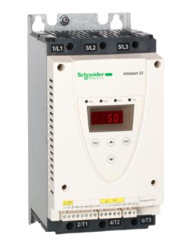 Schneider Electric ATS22D32S6, 32 A Soft Starter ATS22 Series, IP54, 18.5 kW, 208 → 600 V